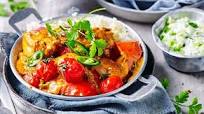 Chicken tikka curry with paleo cauliflower rice Chicken tikka curry with paleo cauliflower rice