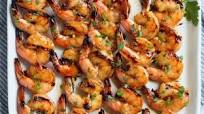 Grilled Shrimp {with Honey Garlic Marinade} Grilled Shrimp {with Honey Garlic Marinade}