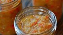 Green Tomato Relish (without sugar) Green Tomato Relish (without sugar)