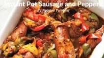 Instant Pot Sausage and Peppers Instant Pot Sausage and Peppers