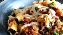 Cheesy Italian Rice Skillet Cheesy Italian Rice Skillet