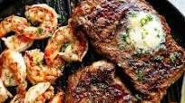 Garlic Butter Grilled Steak & Shrimp Garlic Butter Grilled Steak & Shrimp