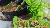 Low FODMAP Asian Pork Lettuce Wraps Low FODMAP Asian Pork Lettuce Wraps