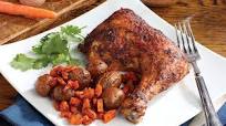 Crispy Baked Chicken Leg Quarters Crispy Baked Chicken Leg Quarters