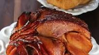 Peach and Ginger Glazed Honey Ham Peach and Ginger Glazed Honey Ham