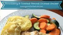 Strawberry & Toasted Almond Crusted Chicken Strawberry & Toasted Almond Crusted Chicken