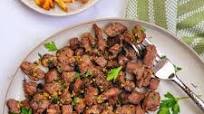 Air Fryer Steak Tips with Garlic Butter Air Fryer Steak Tips with Garlic Butter