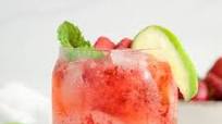 Virgin Strawberry Mojito (Mocktail) Virgin Strawberry Mojito (Mocktail)