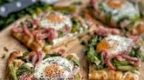 Spring Breakfast Flatbreads Spring Breakfast Flatbreads