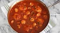 Chicken and Shrimp With Red Pasta Sauce Chicken and Shrimp With Red Pasta Sauce