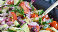 Greek Cucumber Salad Greek Cucumber Salad