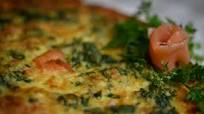 Smoked Salmon and Spinach Quiche Smoked Salmon and Spinach Quiche