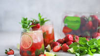 Strawberry Gin Mojito Recipe Strawberry Gin Mojito Recipe