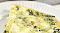 Weight Watchers Crustless Spinach, Onion and Feta Quiche Weight Watchers Crustless Spinach, Onion and Feta Quiche