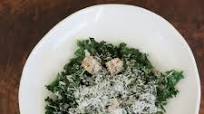 Simple Kale Caesar Salad with Maple Pepper Tempeh Simple Kale Caesar Salad with Maple Pepper Tempeh