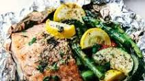 Butter Garlic Herb Salmon Foil Packets Butter Garlic Herb Salmon Foil Packets