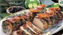 Pancetta- and Herb-Roasted Pork with Fig Jam Pancetta- and Herb-Roasted Pork with Fig Jam