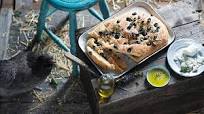 Matthew Evans' olive and rosemary focaccia Matthew Evans' olive and rosemary focaccia