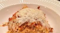Baked Cream Cheese Spaghetti Casserole Baked Cream Cheese Spaghetti Casserole