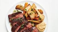 Flank Steak with Roasted Root Vegetables Flank Steak with Roasted Root Vegetables
