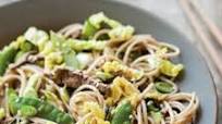 Stir-Fried Soba Noodles with Beef and Cabbage Stir-Fried Soba Noodles with Beef and Cabbage