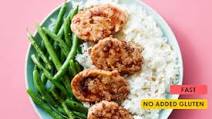 Ginger-Honey Pork Tenderloin with Rice & Green Beans Ginger-Honey Pork Tenderloin with Rice & Green Beans