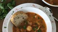 Hungarian Paprika Cauliflower Soup with Dumplings (Paprika Karfiolleves) Hungarian Paprika Cauliflower Soup with Dumplings (Paprika Karfiolleves)