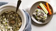 Pressure Cooker Garlicky Spinach and Feta Dip Pressure Cooker Garlicky Spinach and Feta Dip
