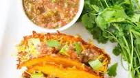 Low Carb Keto Cheese Taco Shells (Easy & Crispy) Low Carb Keto Cheese Taco Shells (Easy & Crispy)