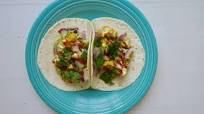 Vegan Cauliflower Tacos With Chunky Salsa And Avocado Cilantro Sauce Vegan Cauliflower Tacos With Chunky Salsa And Avocado Cilantro Sauce