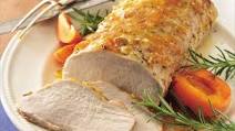 Pork Loin with Apricot-Rosemary Glaze Pork Loin with Apricot-Rosemary Glaze