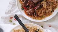 Spicy Korean Style Beef with Glass Noodles Spicy Korean Style Beef with Glass Noodles