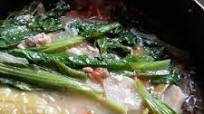 Pink salmon sinigang sa miso Pink salmon sinigang sa miso