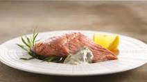 Cold Poached Salmon with Herb Mayonnaise Cold Poached Salmon with Herb Mayonnaise