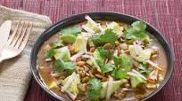 Pork & Tomatillo Pozole with Hominy, Avocado & Radishes Pork & Tomatillo Pozole with Hominy, Avocado & Radishes