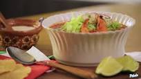 Pozole Rojo con Camarones Pozole Rojo con Camarones