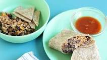 Vegetarian Burritos with Rice and Beans Vegetarian Burritos with Rice and Beans