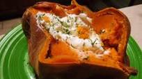 Twice Baked Sweet Potatoes with Ricotta Cheese Twice Baked Sweet Potatoes with Ricotta Cheese