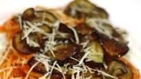 Spaghetti With Tomato Sauce and Pan-Fried Eggplant Recipe Spaghetti With Tomato Sauce and Pan-Fried Eggplant Recipe