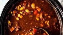 Slow Cooker Vegetarian Chili Recipe Slow Cooker Vegetarian Chili Recipe