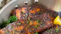 Blackened Salmon Blackened Salmon