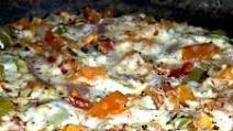 Whole wheat pizza recipe| yeast-free pizza | Cheesy atta Pizza in Kadai Whole wheat pizza recipe| yeast-free pizza | Cheesy atta Pizza in Kadai