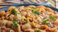 Slow Cooker Creamy Beef and Shells Slow Cooker Creamy Beef and Shells