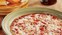 Layered Pizza Dip Layered Pizza Dip