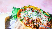 5 Ingredient Spaghetti Squash Boats 5 Ingredient Spaghetti Squash Boats