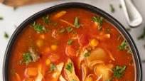 Crockpot Chicken and Vegetable Soup Crockpot Chicken and Vegetable Soup