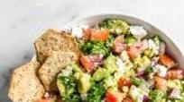 Seriously Addicting Avocado Feta Dip Seriously Addicting Avocado Feta Dip