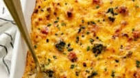 Cheesy Scalloped Potatoes with Ham and Broccoli Casserole Cheesy Scalloped Potatoes with Ham and Broccoli Casserole