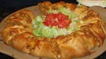 Turkey(Beef)Taco Ring – Recipe by Pampered Chef Turkey(Beef)Taco Ring – Recipe by Pampered Chef