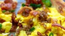 Meat Lovers Breakfast Pizza Meat Lovers Breakfast Pizza